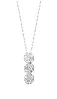 Halskette PG Gioielli Dame Cristal in Weißgold Diamante 0.59 Ct CIOTFROZ/3 - CIOTFROZ/3